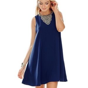 Blue Swing Dress
